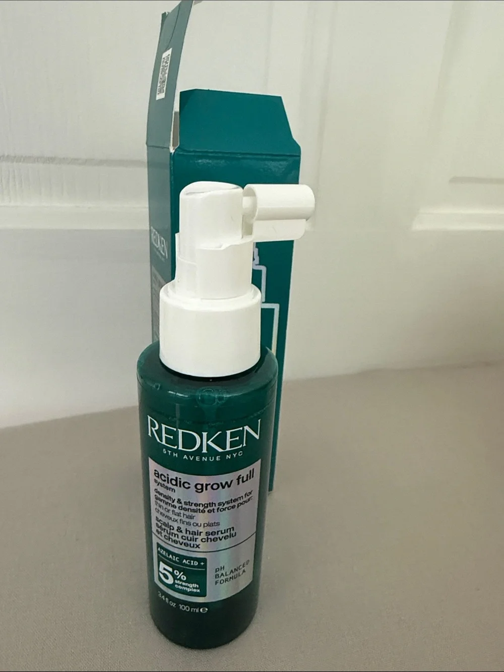 Redken Acidic Grow Full Scalp & Hair Serum  Brand New In Box (mens hair product)